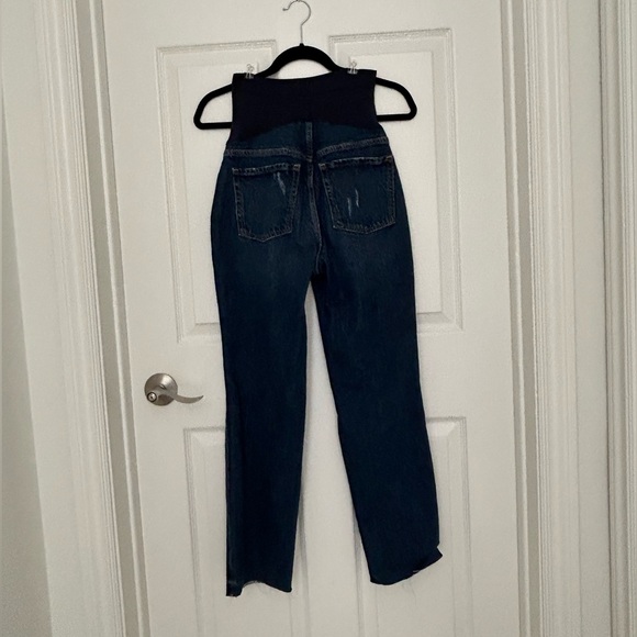OLD NAVY SLOUCHY/STRAIGHT MATERNITY JEANS ๐ - Picture 2 of 6